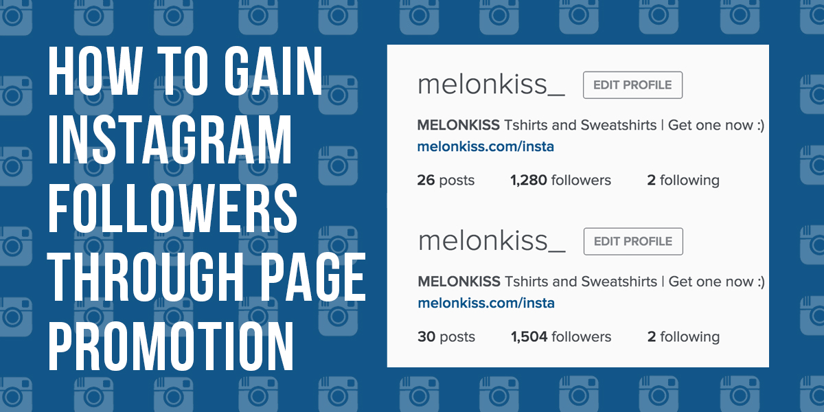 3 how to gain instagram followers through page promotion - how to gain followers